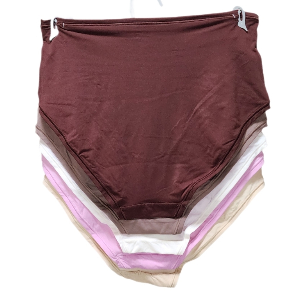 Rene Rofe Essentials Panties 5-Pack Hi-Briefs Flexible Fit Women’s Underwear M - Picture 2 of 14